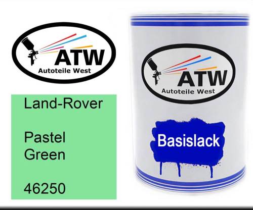 Land-Rover, Pastel Green, 46250: 500ml Lackdose, von ATW Autoteile West.